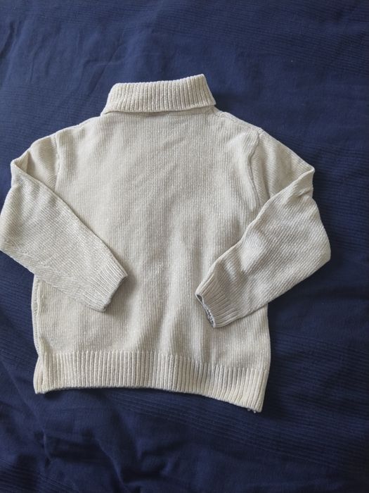 Sweter golf dziewczęcy 134/140
