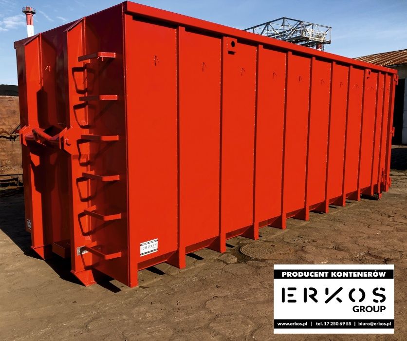 Kontener Hakowy KP 33 36 40 Do Złom Recykling Odpady PRODUCENT