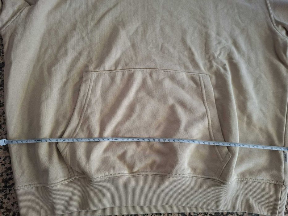 Hoodie / Sweatshirt Guess Jeans Bege - Tamanho XL (Novo com etiqueta)