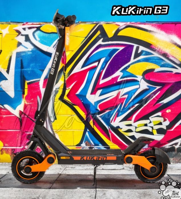 Wspaniała hulajnoga Kukirin G3 , 1200W / 50km/h / 60km zasięgu-nowa