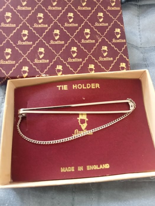 Вінтажний ексесуар ,тримач для галстука