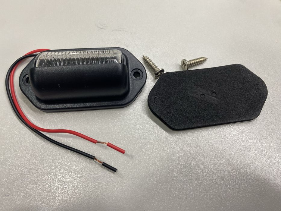 Luz matricula camiao led 12/24v