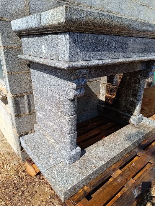 Lareira de granito