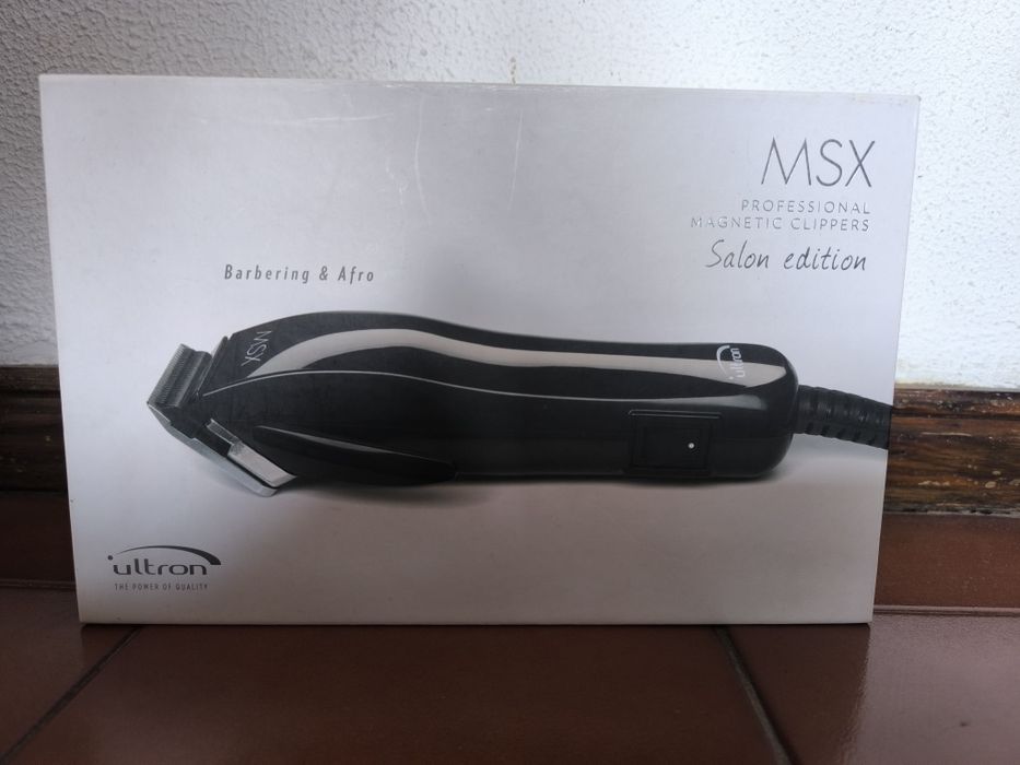Vendo máquina de cortar cabelo Ultron MSX usada apenas 3 vezes.