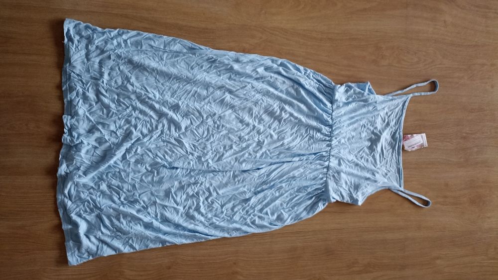 Nowa sukienka MIDI ciążowa na ramiączkach rozmiar L