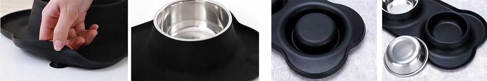 Podwójna miska dla psa