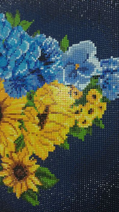 Картина стрази Україна 40×50