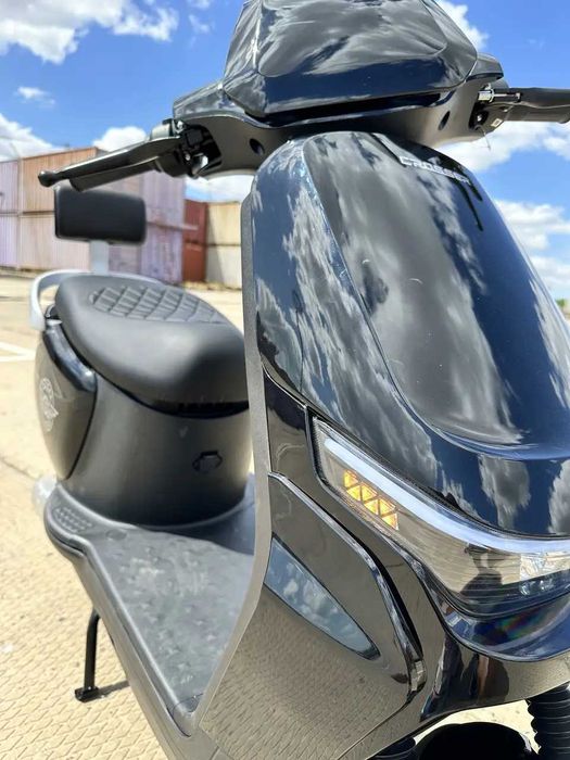 Електроскутер Crosser CR-14 1000W (графенові акб 72V/24Ah) 2025!Чорний