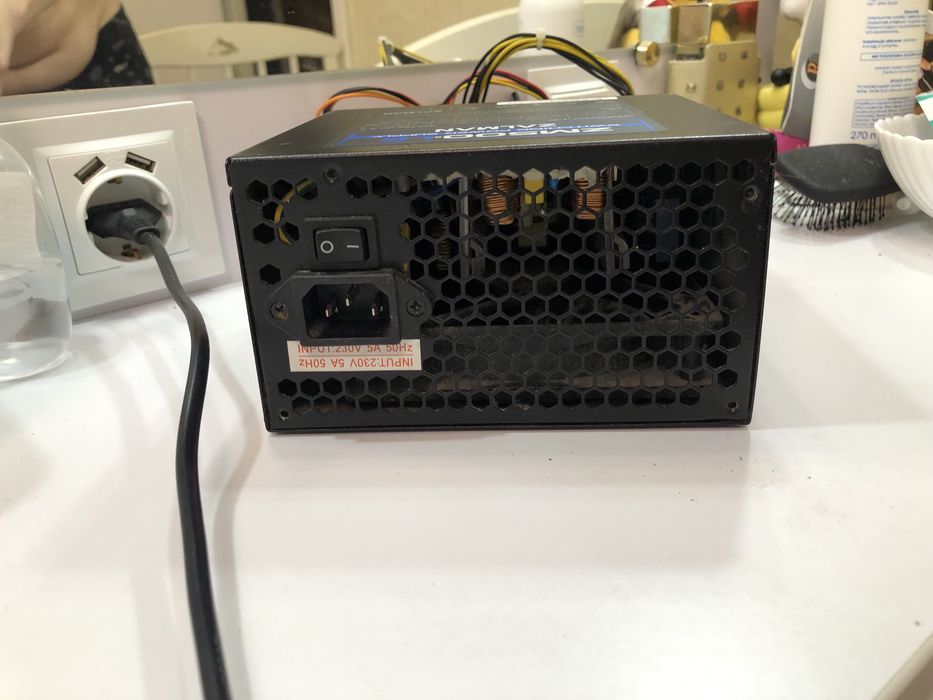 Мощный Топовый блок питания Zalman ZM500-LE 500w блок питания 500 ватт