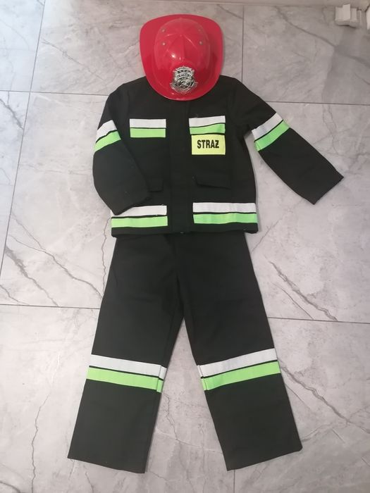 Strój strażaka na karnawał