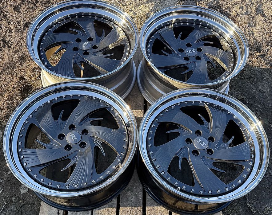 19” 3tlg Radinox Carline 5x100 4x8,5j rarytas