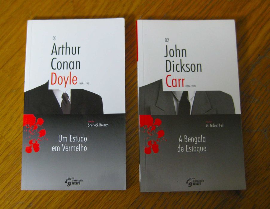 Conjunto de 4 livros da Coleção 9mm do Público