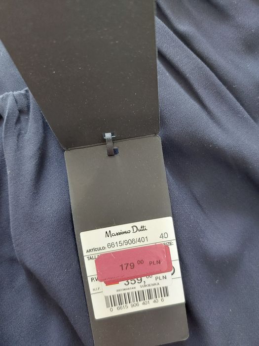 Sukienka nowa massimo dutti rozm.40