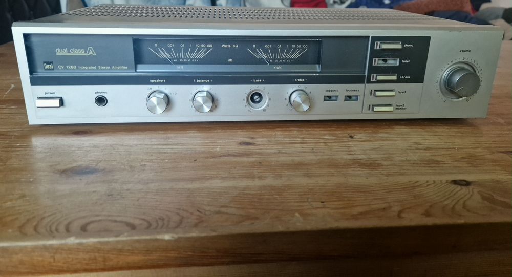Wzmacniacz Dual  CV 1260 Class A Sprawny  Tanio