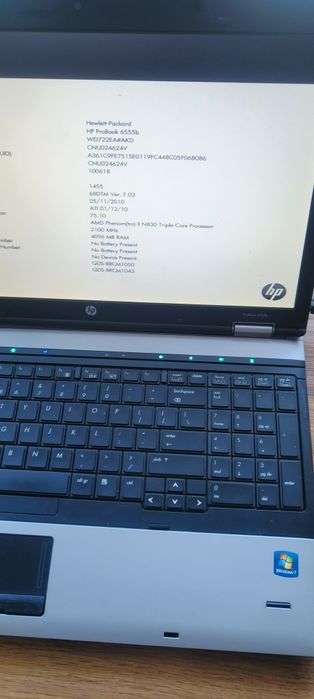 Hp probook 6555b
