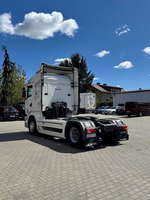 Scania R410 hydraulika ADR 4 poduszki