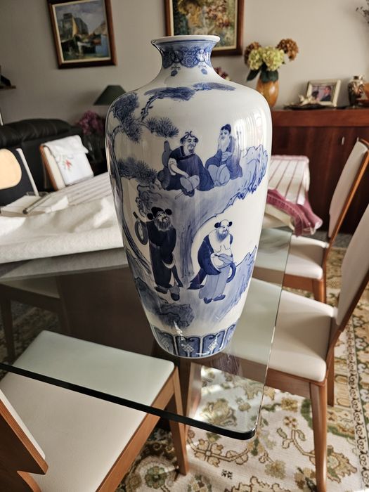 Jarrão  Chinês Azul