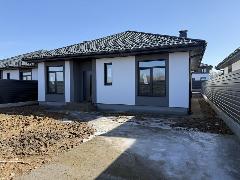 Одноповерховий будинок 100 кв.м з газом, с.Білогородка