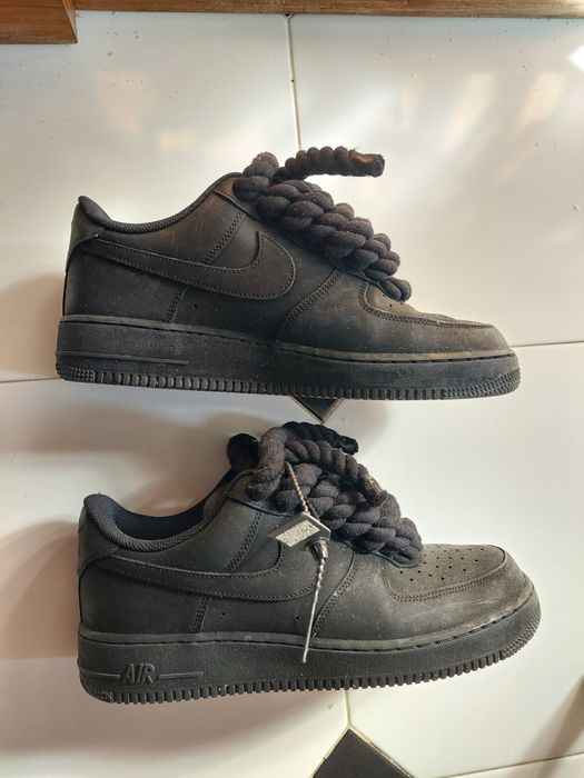 Nike Air Force 1 Rope Laces Black