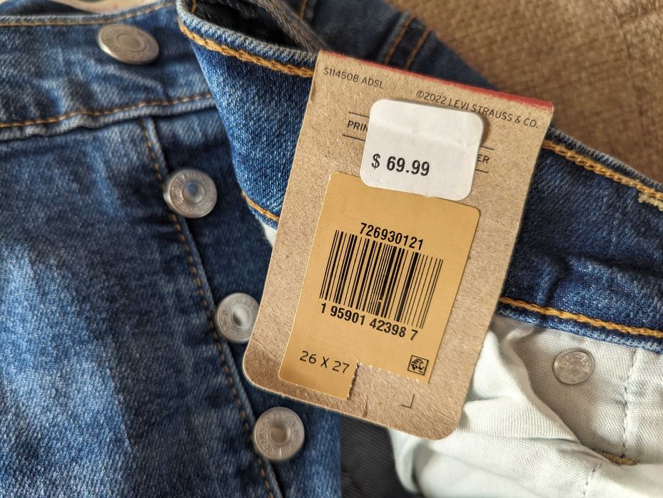 Жіночі джинси Levis Ribcage Ankle Jeans женские джинсы