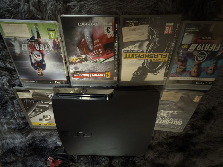 Ps3 slin + jogos