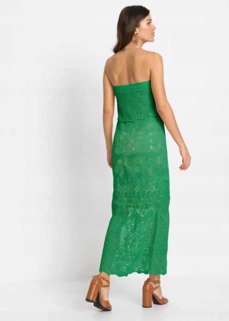 B.P.C sukienka pleciona dzianinowa bandeau ^44/46