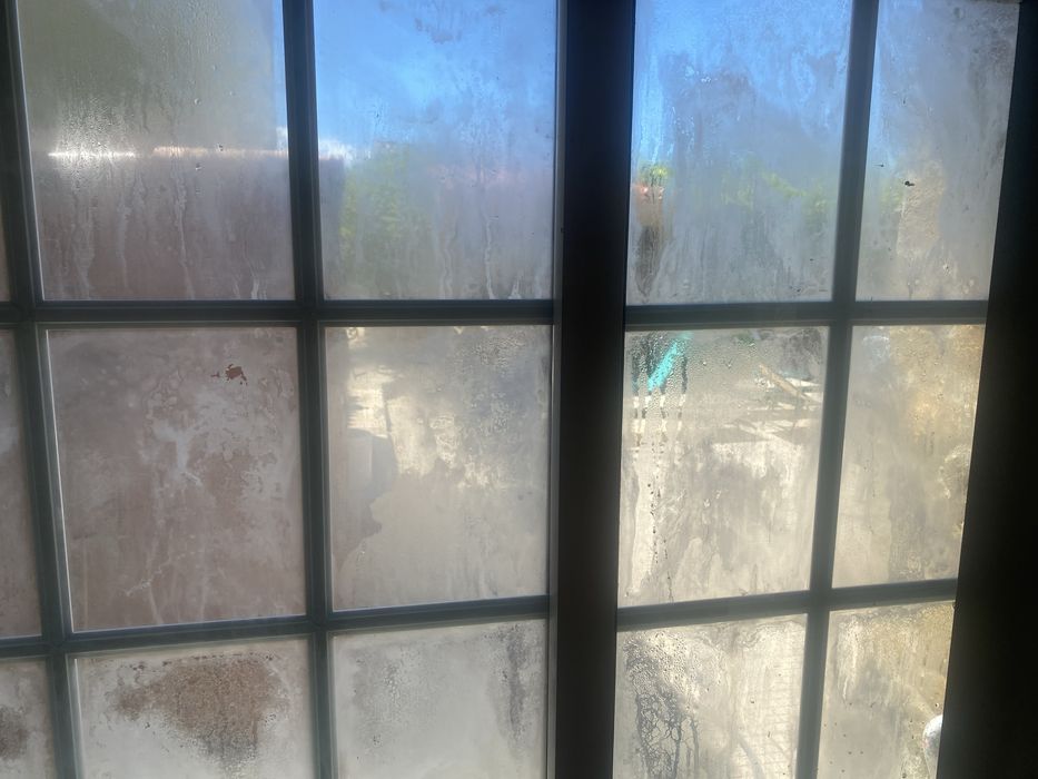 Double-glazed window frame, 3 sashes64286458591363123