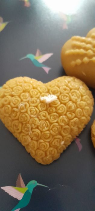 Zestaw świeczek. Rękodzieło