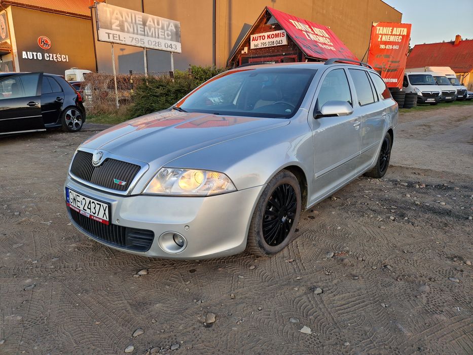Skoda Octavia RS z Niemiec ! Zarejestrowany ! 2.0 Turbo 200 PS !