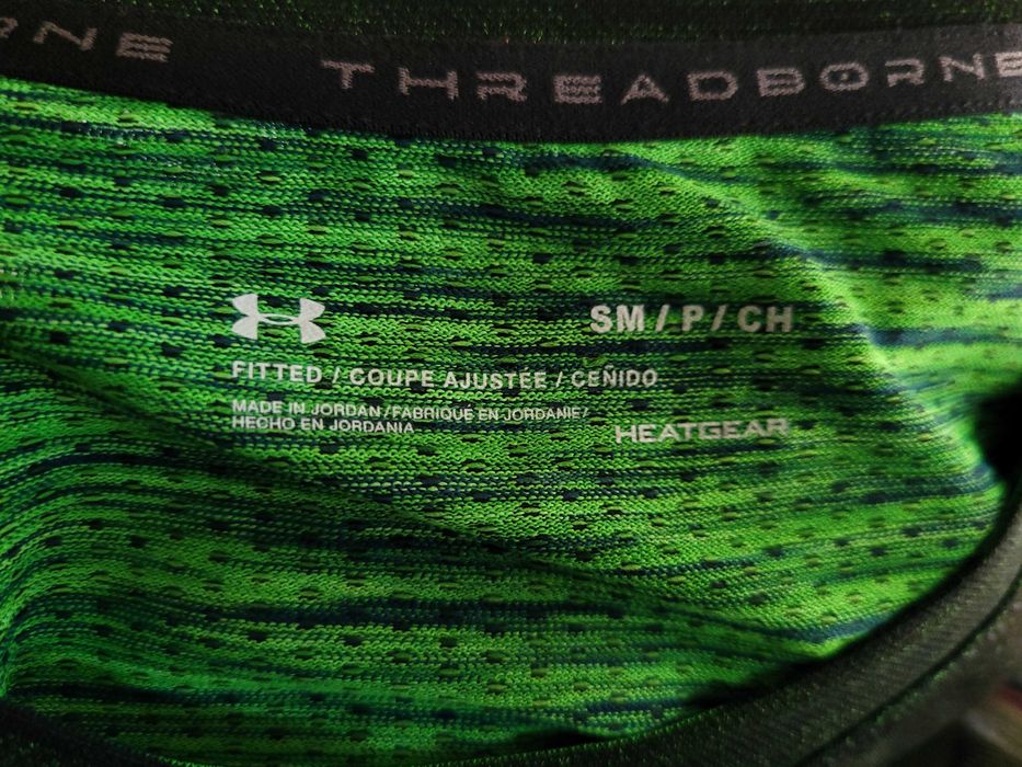 Мужская футболка Under Armour Threadborne Seamless Green Оригинал