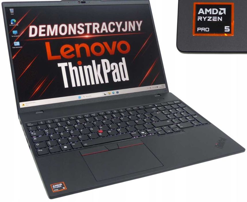Lenovo ThinkPad L16 G2 Ryzen 5 PRO 215 16GB 512GB SSD Radeon 740M W11P