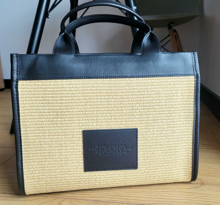 Marc jacobs The tote bag pleciona torebka