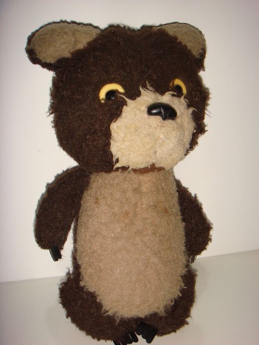 Мягкая игрушка родом из СССР Гномик Мишка олимпийский.