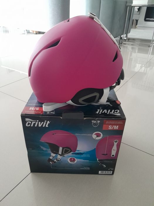 Kask różowy  s/m