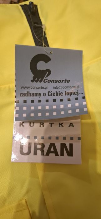 Kurtka robocza odblaskowa zimowa NOWA XL