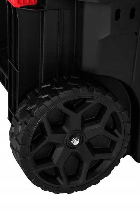 Wózek Narzędziowy 3krzynki Solidny Czarny