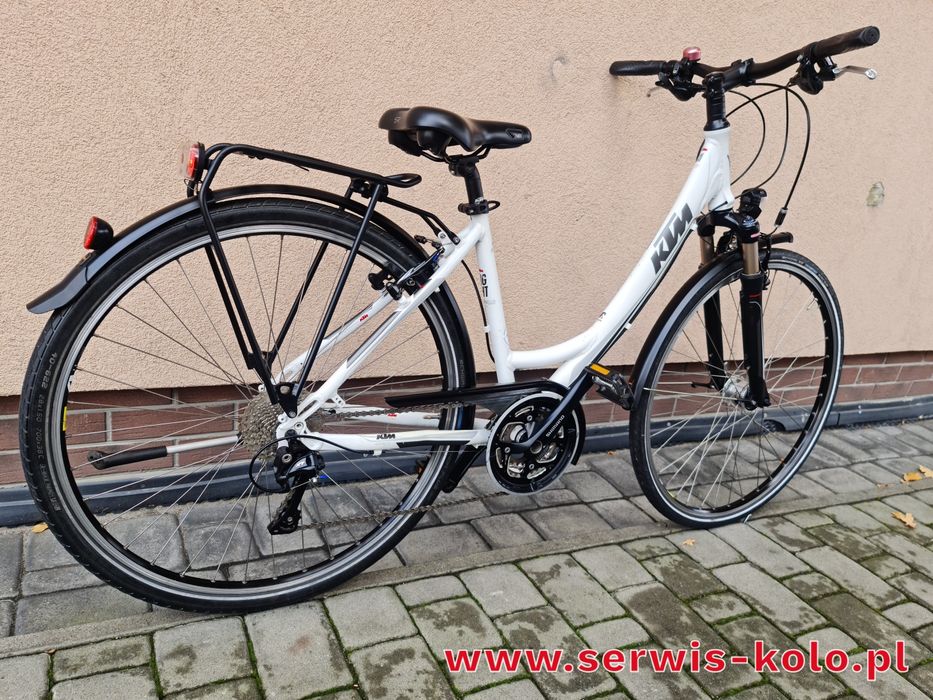 Rower damski crossowy damka KTM koła 28 SHIMANO DEORE XT okazja alu