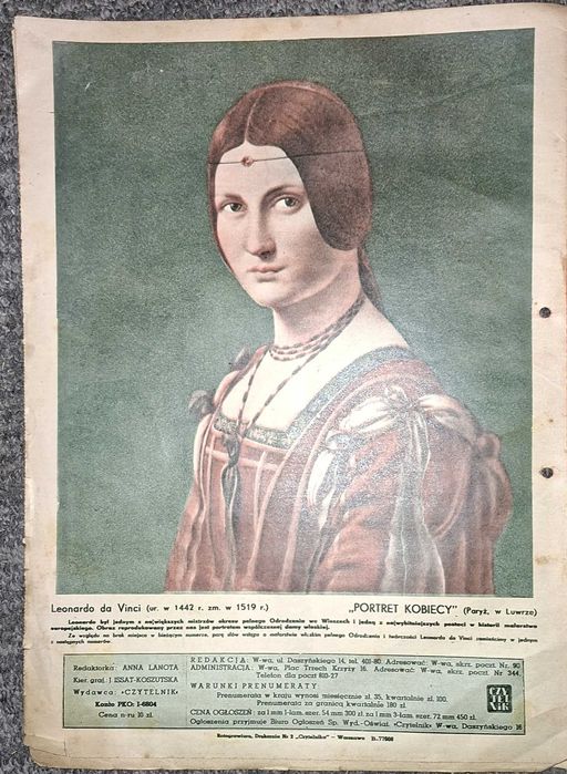 Tygodnik przyjaciółka nr 24 z 1949 roku