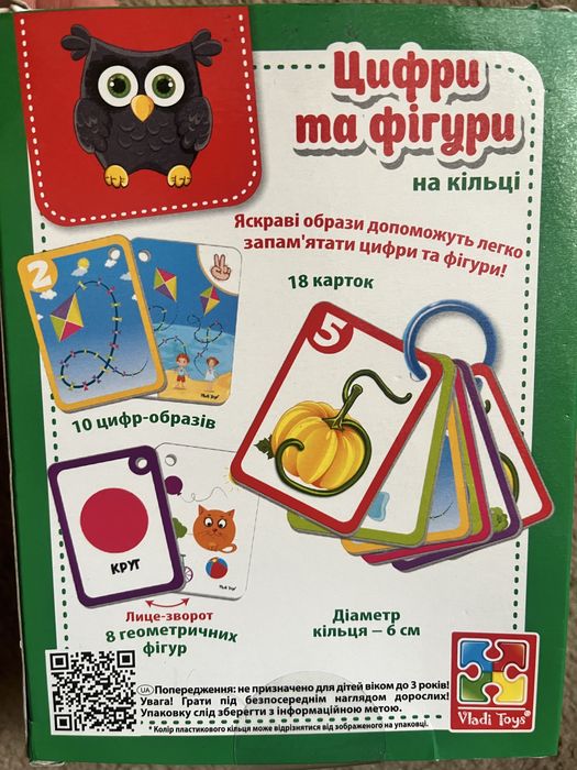 Цифри та фігури на кільці