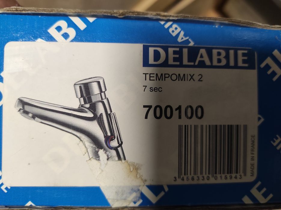 Bateria umywalkowa dla niepełnosprawnych Delabie. Polecam