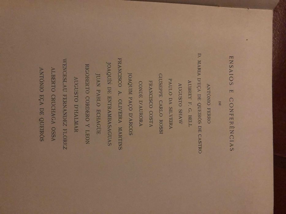 Livro Raro: EÇA DE QUEIRÓS no Centenário do seu Nascimento