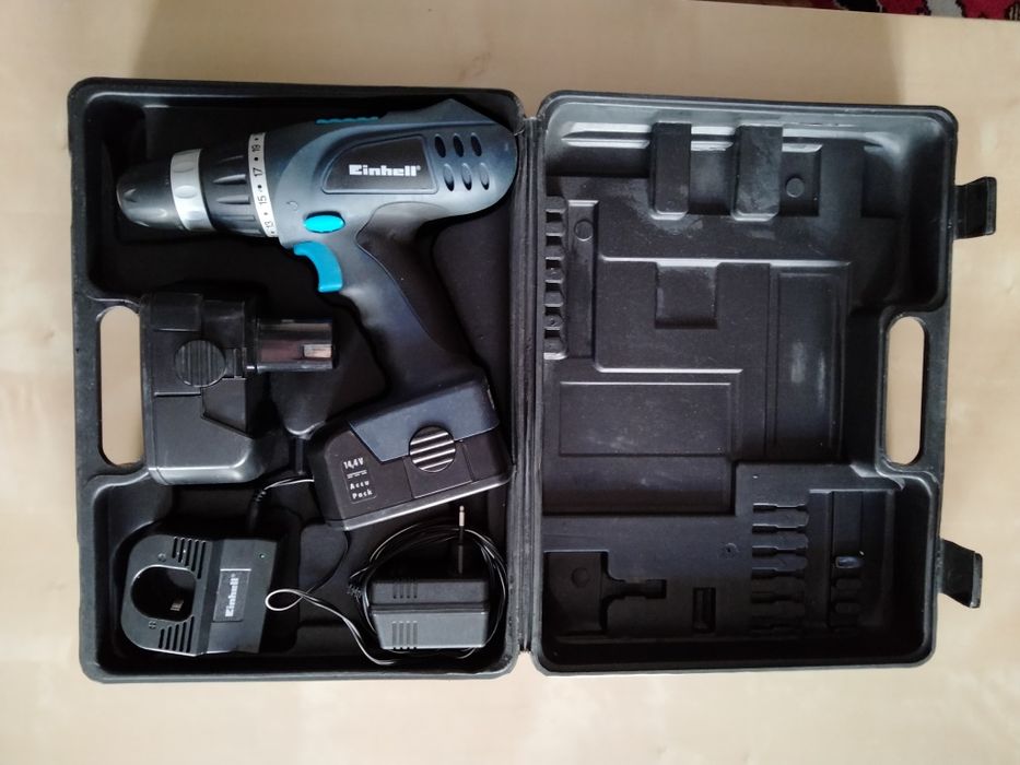 Wiertarko-wkrętarka Einhell BT-CD 14,4 2B zestaw w walizce