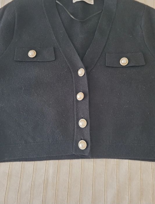 Cardigan Mango Preto