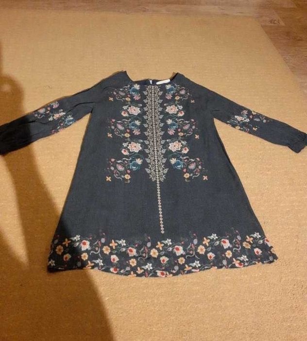 Sukienka granatowa Zara, rozm. 140