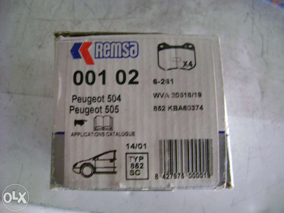 Vendo pecas para peugeot 504/505 Pneus ímpar