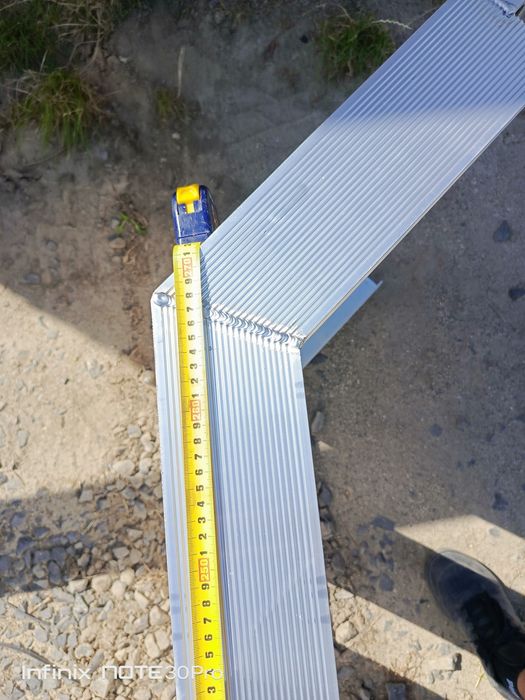 Schody aluminiowe nowe