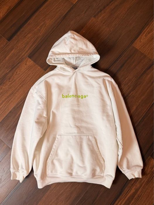 balenciaga logo hoodie