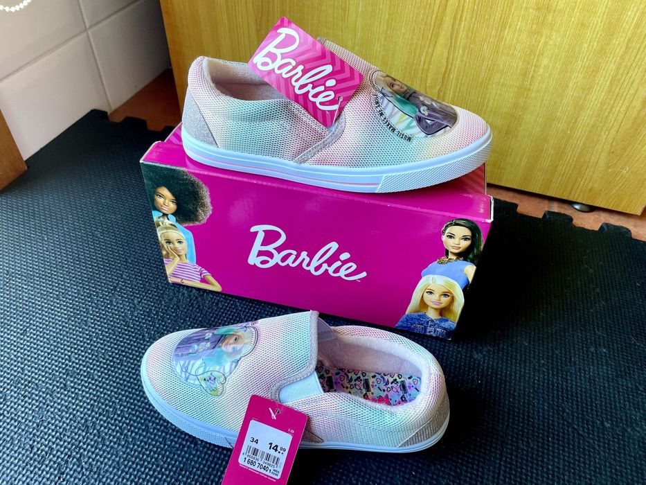 Sapatilha Menina Barbie 33 + 34 NOVAS