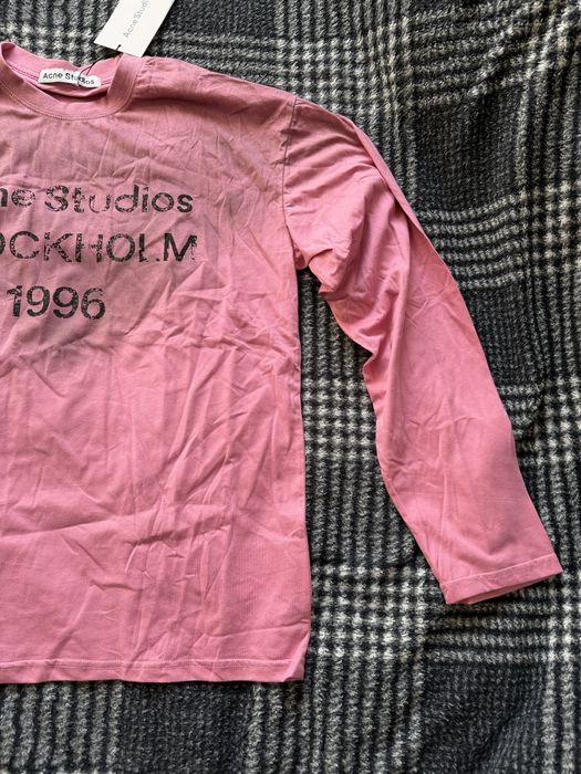 koszulka różowa Acne Studios