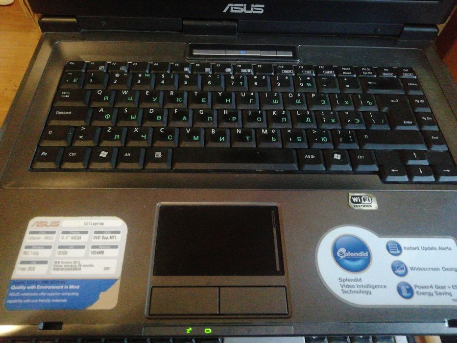 Ноутбук ASUS X51L 15.4" (не рабочий, без HDD)